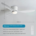 Ventilatore da soffitto a filo con luce, 42 o 52 pollici – dettaglio 6