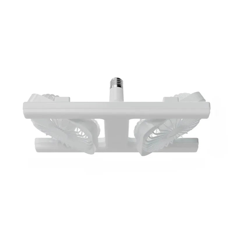 Ventilatore da soffitto 60W a doppie pale con luce e telecomando – dettaglio 5