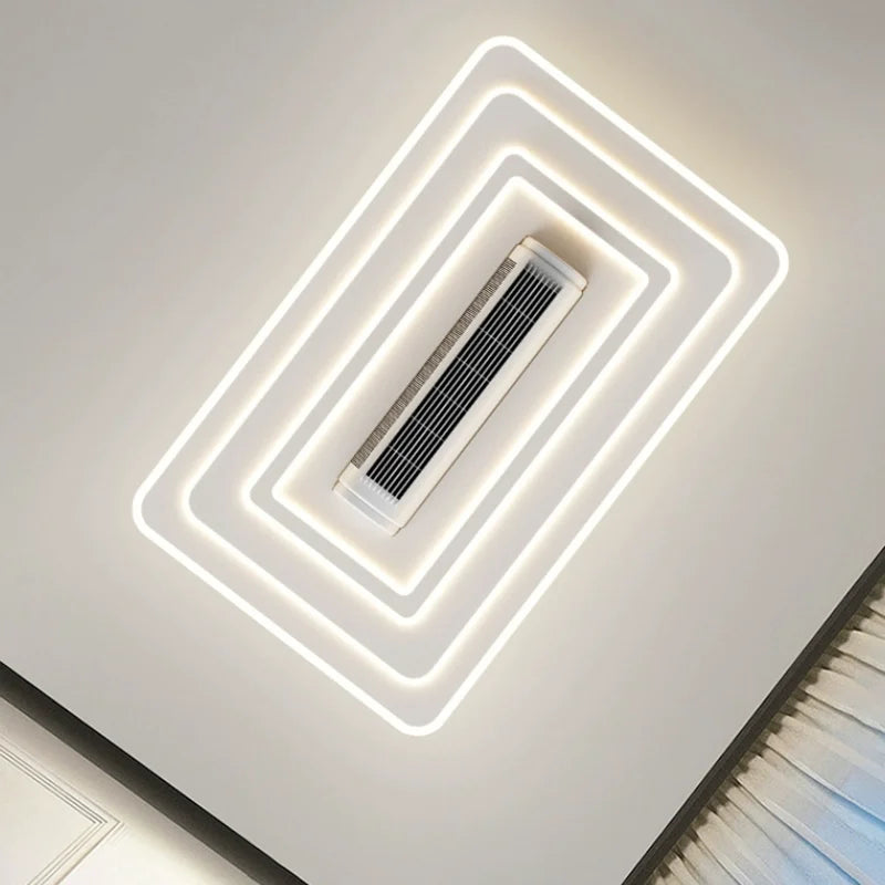 Ventilatore da soffitto senza pale con luce LED e telecomando – dettaglio 5