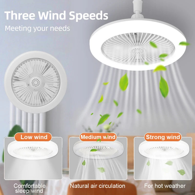 Lampada da soffitto a LED E27 con telecomando Lampada a sospensione dimmerabile per soggiorno Studio Lampade – foto 6