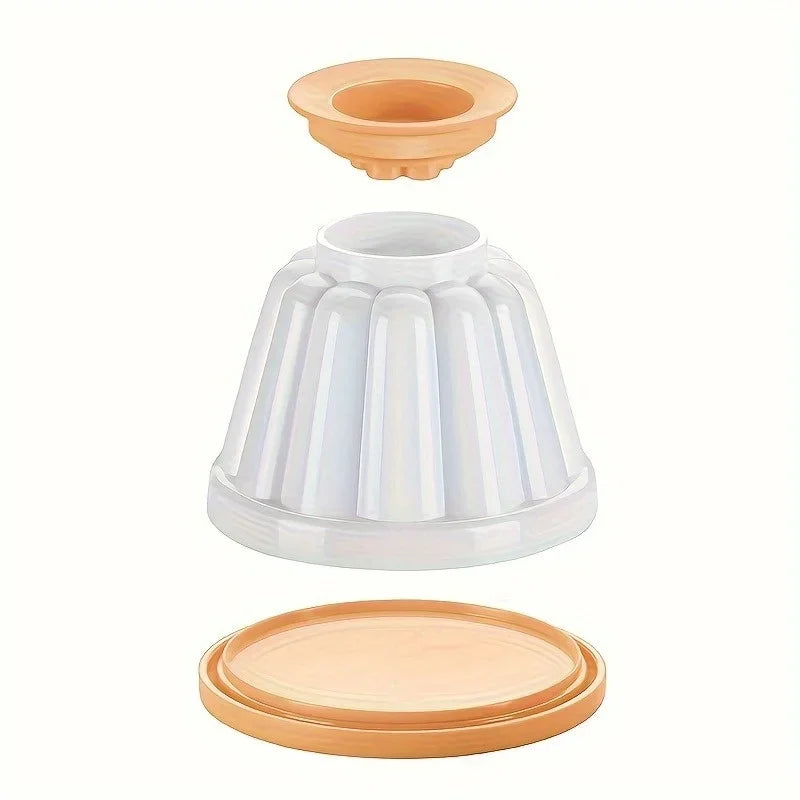 Set di 4 Stampi per Budino e Torte Mousse