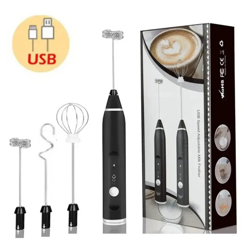 Montalatte elettrico portatile USB con frusta per cappuccino – dettaglio 6