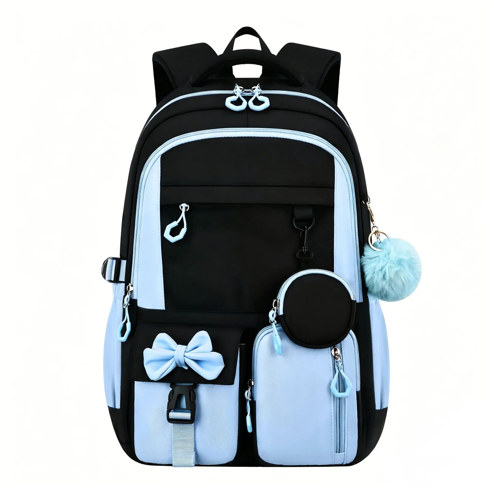 Set zaino scuola per bambine con scomparto per il portatile – foto 7