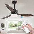 Ventilatore da soffitto in legno 42 o 52 pollici con LED – dettaglio 6
