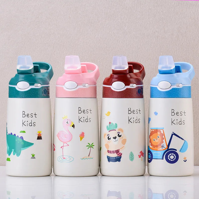 Borraccia termica per bambini con beccuccio, 400 ml – dettaglio 1