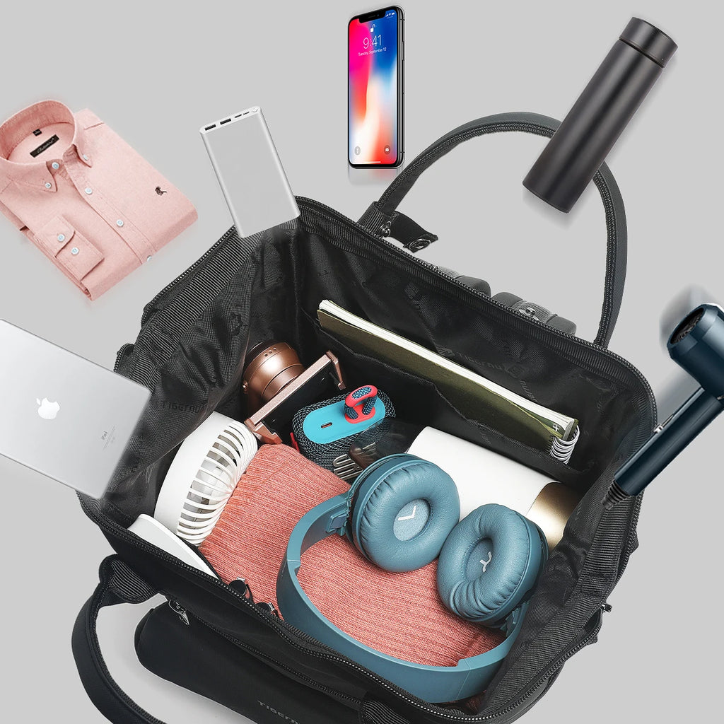 Zaino da viaggio in tessuto antispruzzo per laptop 14 e 15,6 – dettaglio 3