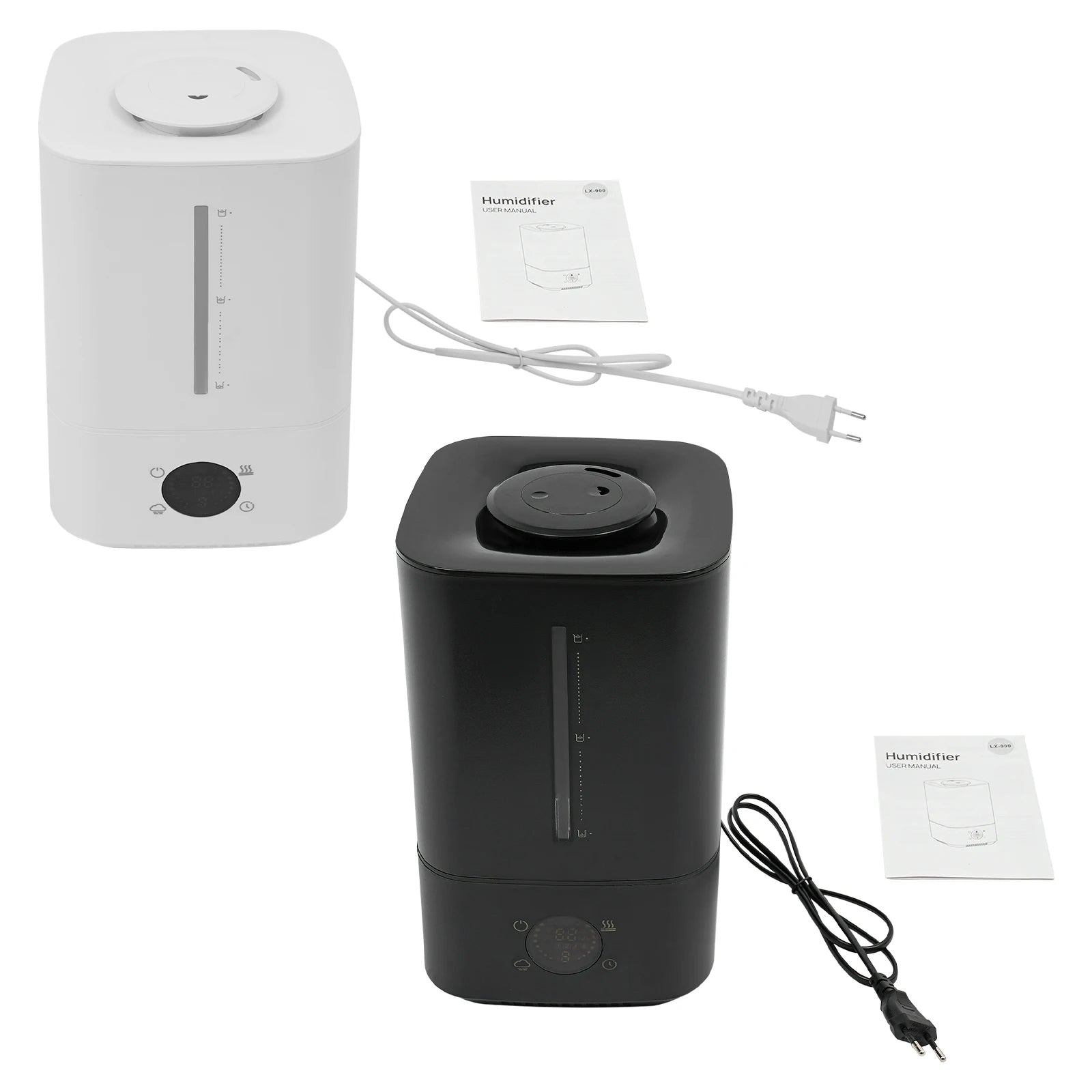 Umidificatore d'Aria 2 in 1 a Nebbia Calda e Fredda