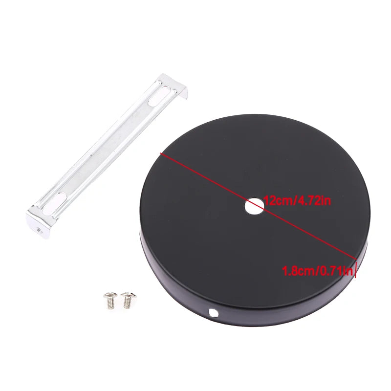 Base a soffitto in metallo per sospensioni, 12 cm – dettaglio 5