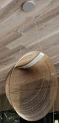 Lampada a sospensione in legno, diametro 40, 60 o 80 cm – dettaglio 6