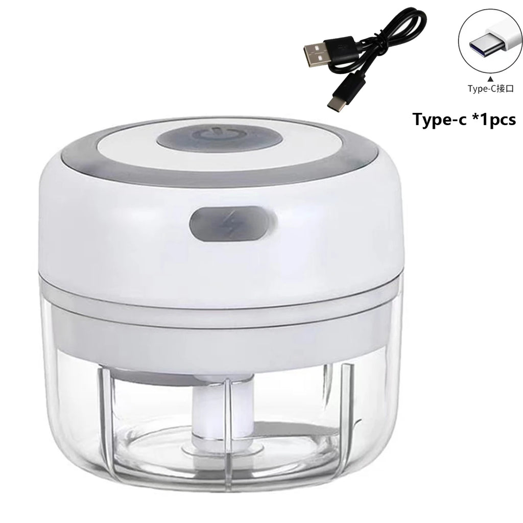 Mini tritatutto elettrico USB ricaricabile, 100 e 250 ml – dettaglio 14