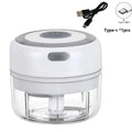 Mini tritatutto elettrico USB ricaricabile, 100 e 250 ml – dettaglio 14