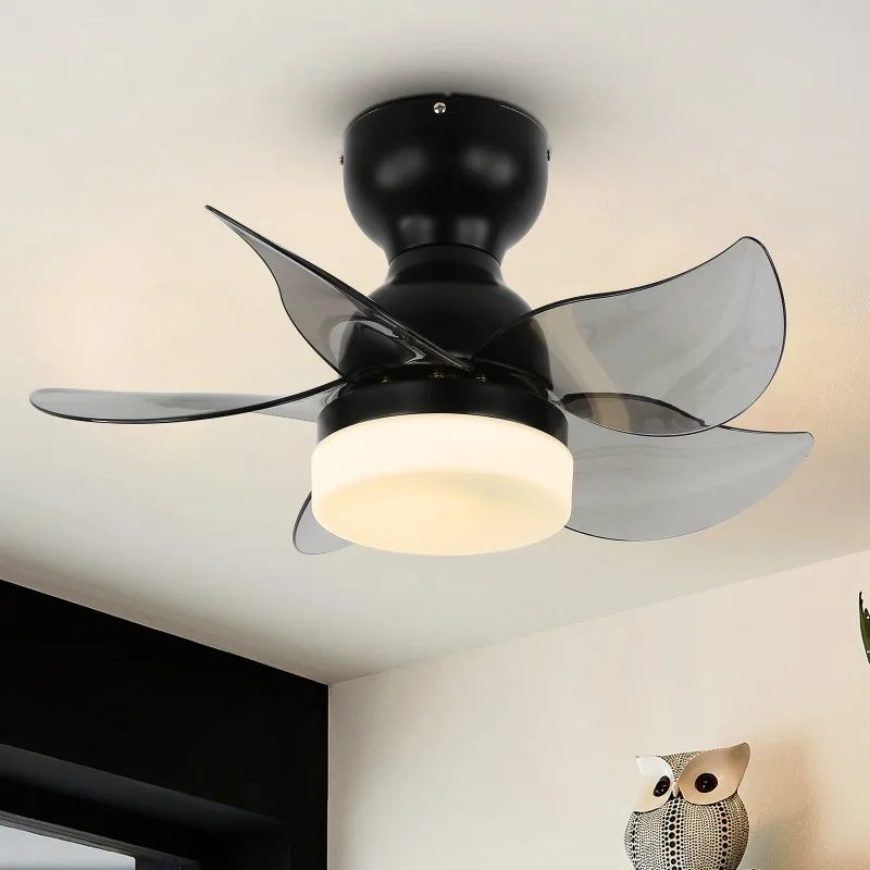 Ventilatore da soffitto LED a 3 pale con luce e telecomando – dettaglio 2
