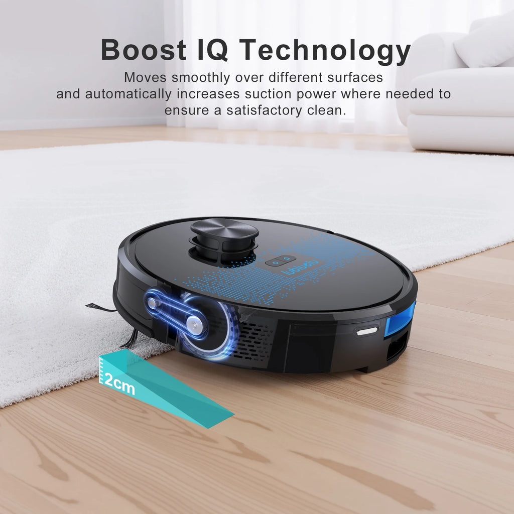 Robot aspirapolvere e lavapavimenti 4000 Pa, controllo da app – dettaglio 2
