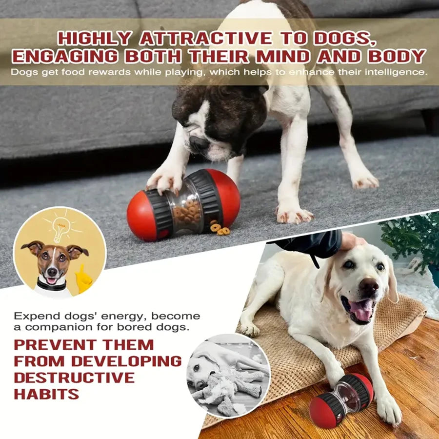 Gioco dispenser di snack per cani a erogazione lenta – dettaglio 3