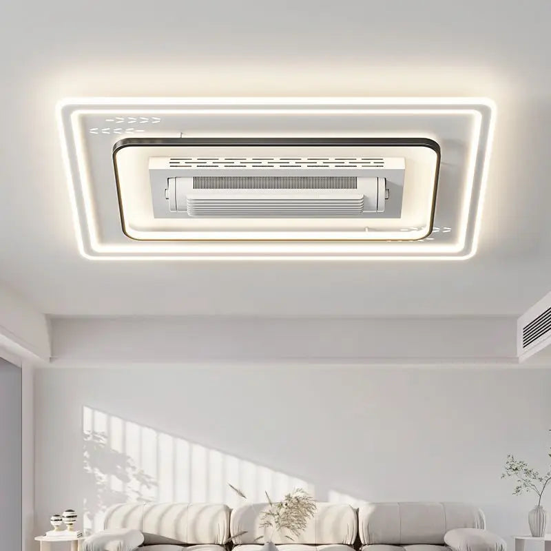 Ventilatore da soffitto senza pale con luce LED e telecomando – dettaglio 2