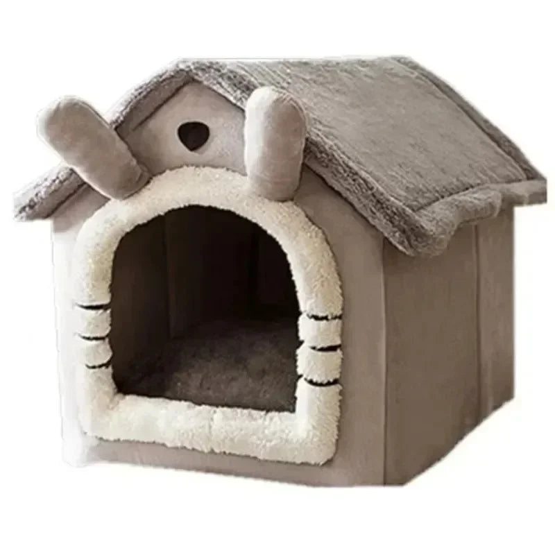 Casetta cuccia smontabile e lavabile per cani e gatti – dettaglio 4