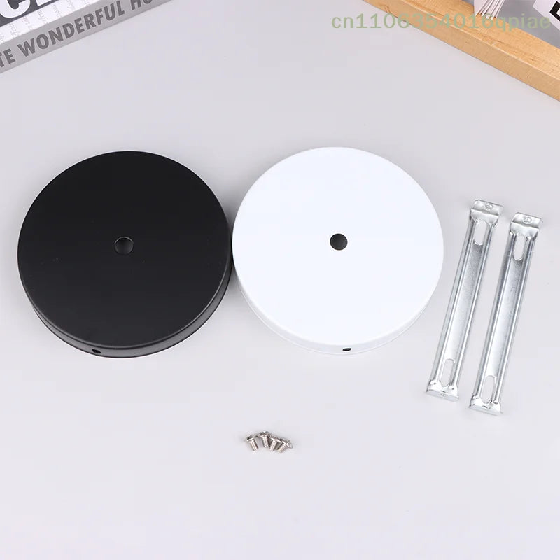 Base a soffitto in metallo per sospensioni, 12 cm