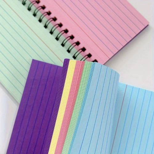 Blocco note a spirale con fogli strappabili colorati – foto 2