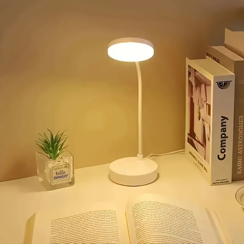 Lampada da Scrivania a LED Flessibile con Dimmer USB