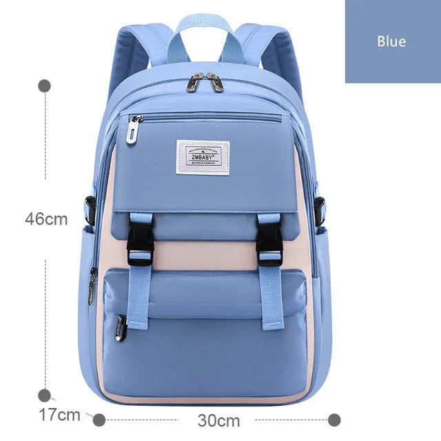 Zaino per elementari e medie, 48 cm di altezza, 6 colori – dettaglio 9