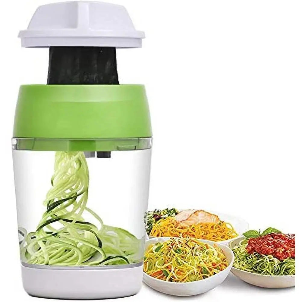 Tagliaverdure manuale a spirale per carote e zucchine
