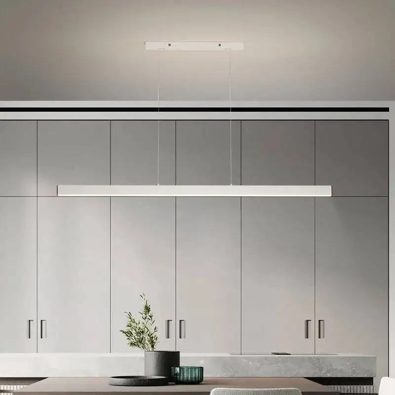 Lampadario LED minimalista da soffitto, 60-150 cm – dettaglio 1