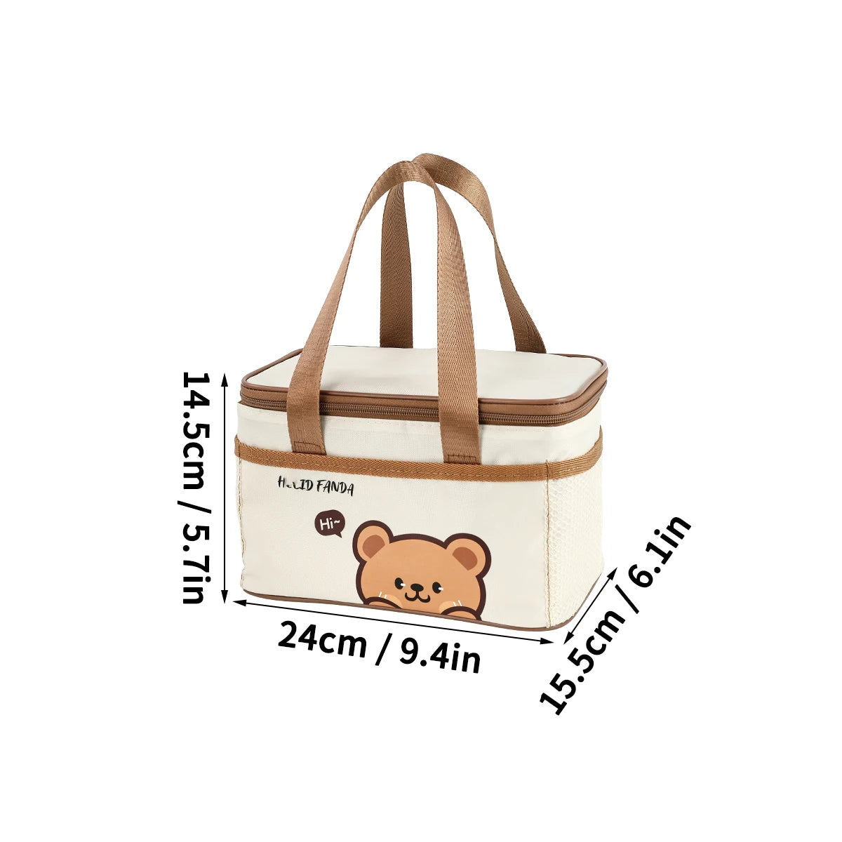 Borsa Termica per il Pranzo Capybara Impermeabile