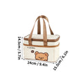Borsa Termica Porta Pranzo Capybara Impermeabile