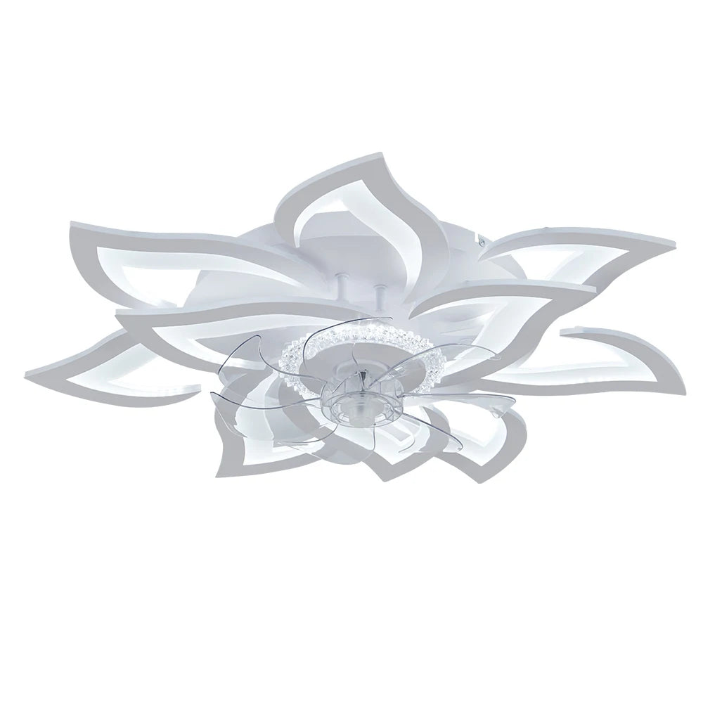 Ventilatore da soffitto di nuovo stile luce moderna del ventilatore a LED 92W ventilatore da soffitto con – foto 7
