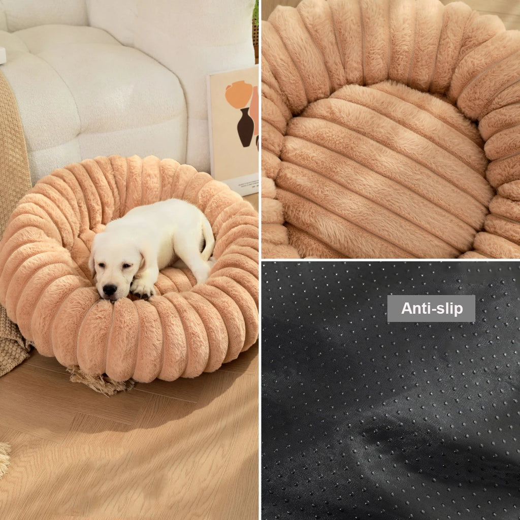 Letto rotondo lavabile per cani e gatti, da 40 a 90 cm – dettaglio 2