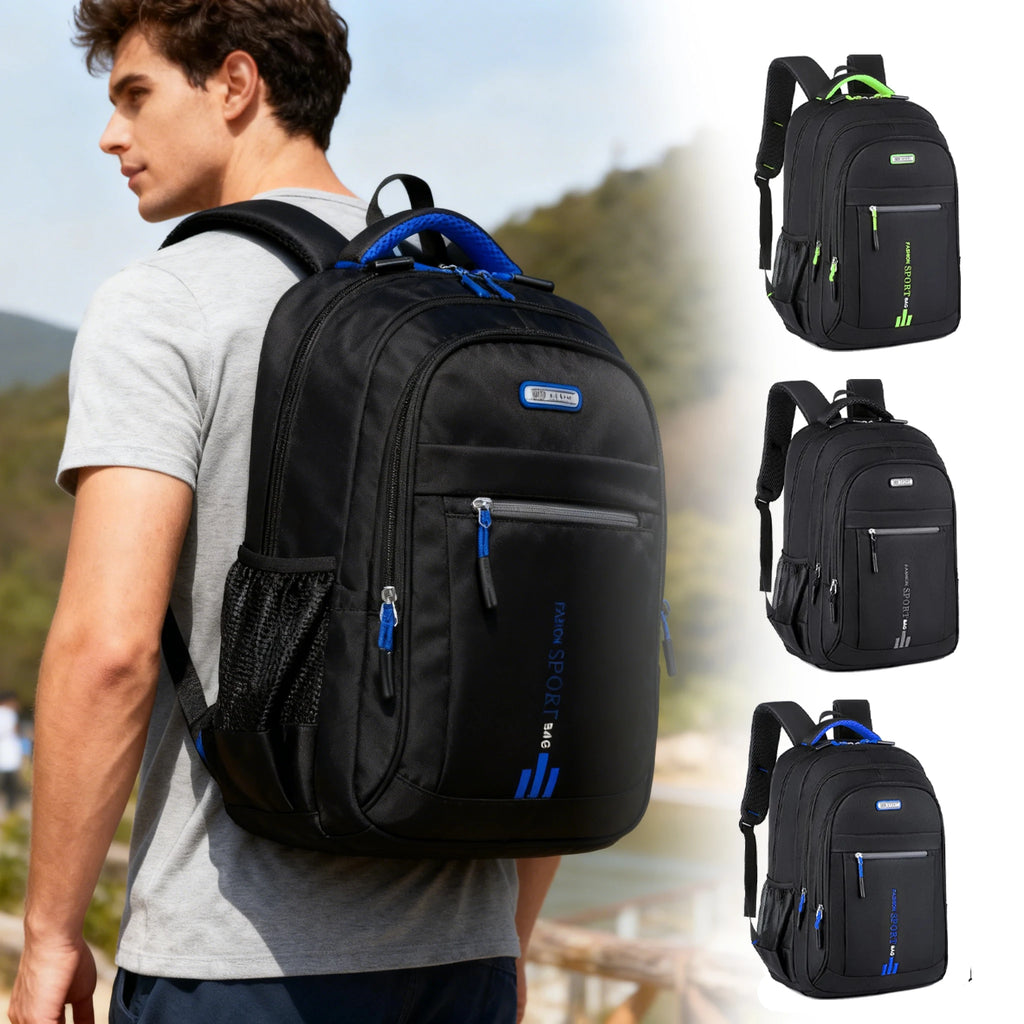 Zaino impermeabile in tessuto oxford con scomparto per laptop – foto 2