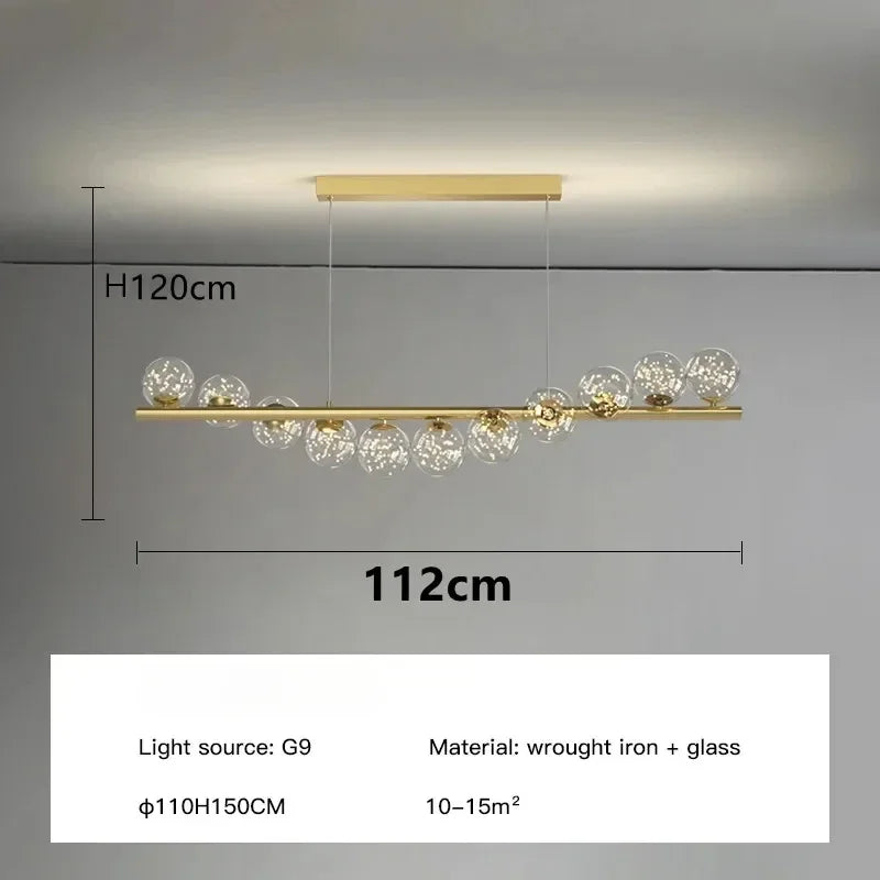 Lampadario a soffitto nordico per soggiorno cucina lampada da ufficio apparecchio di illuminazione a – foto 8