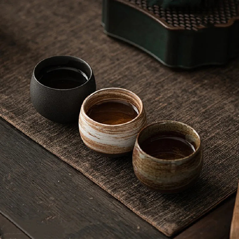 Tazzina da caffè in ceramica fatta a mano, 80 ml