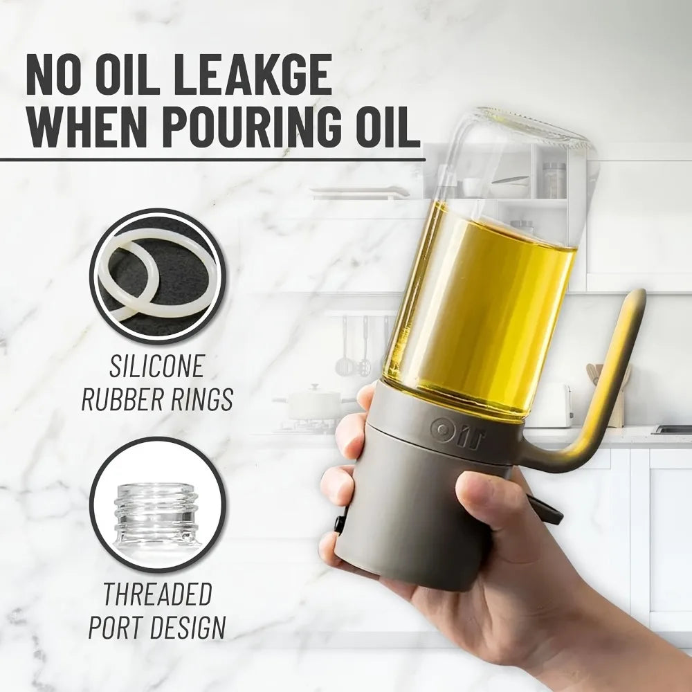 Spruzzatore per olio in vetro borosilicato, 250 ml – dettaglio 2