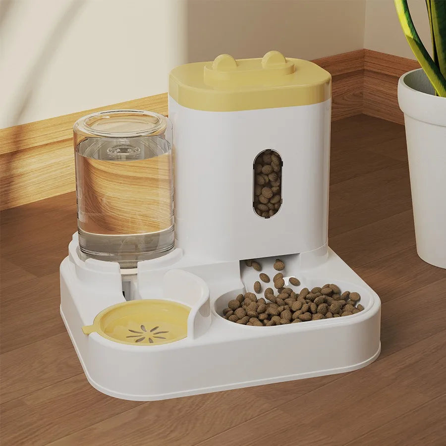 Distributore automatico di cibo e fontanella per cani e gatti – dettaglio 9