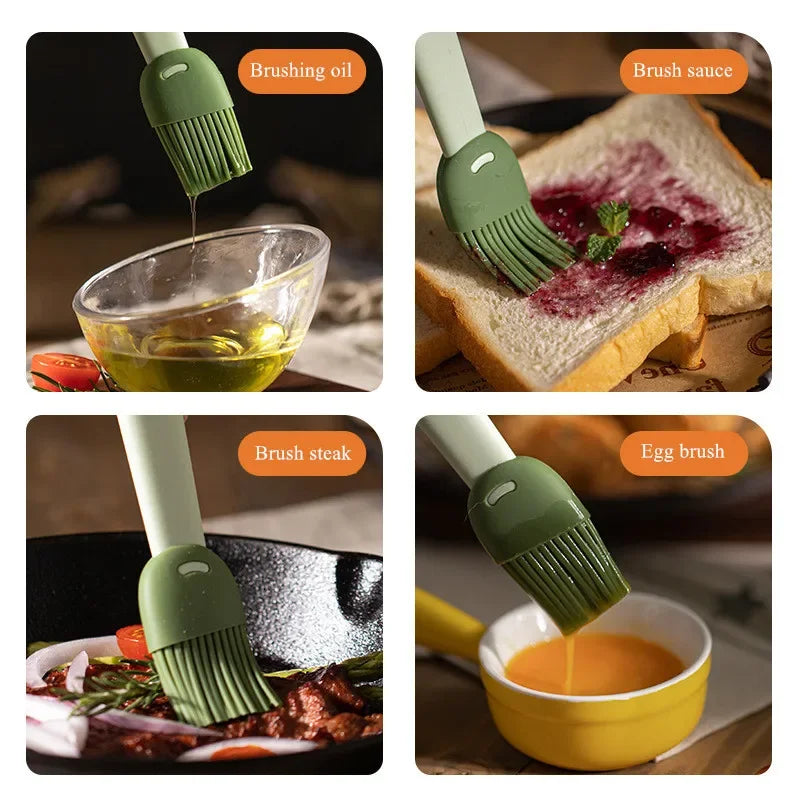 Spazzole in silicone per olio e barbecue, set da 2 o 3 – dettaglio 3