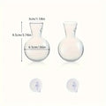 Vaso da parete semicircolare per piante, set da 2 o 4 – dettaglio 7