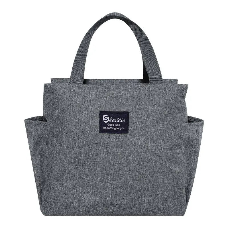 Borsa Termica Porta Pranzo con Doppia Tasca Isolata