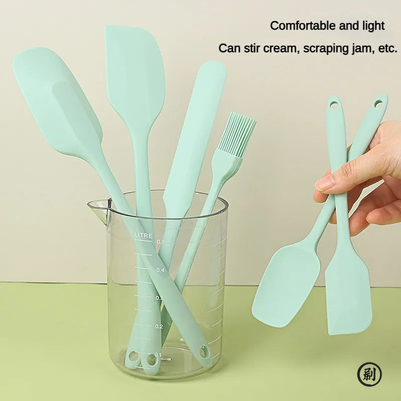 Set 6 Spatole in Silicone per Torte e Pasticceria