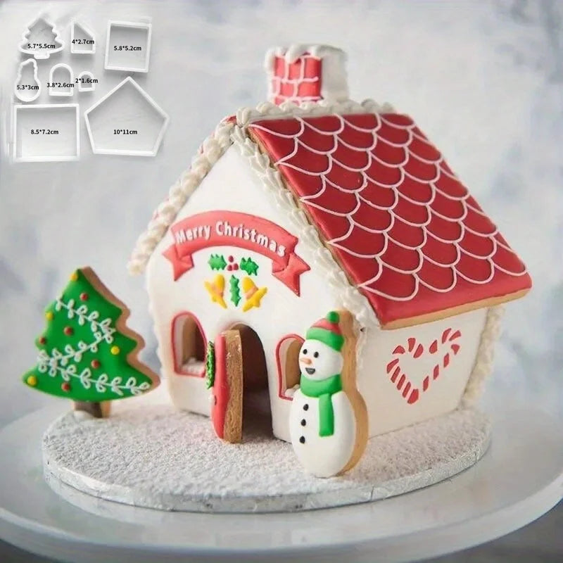 Set di Stampi 3D per Casetta di Pan di Zenzero