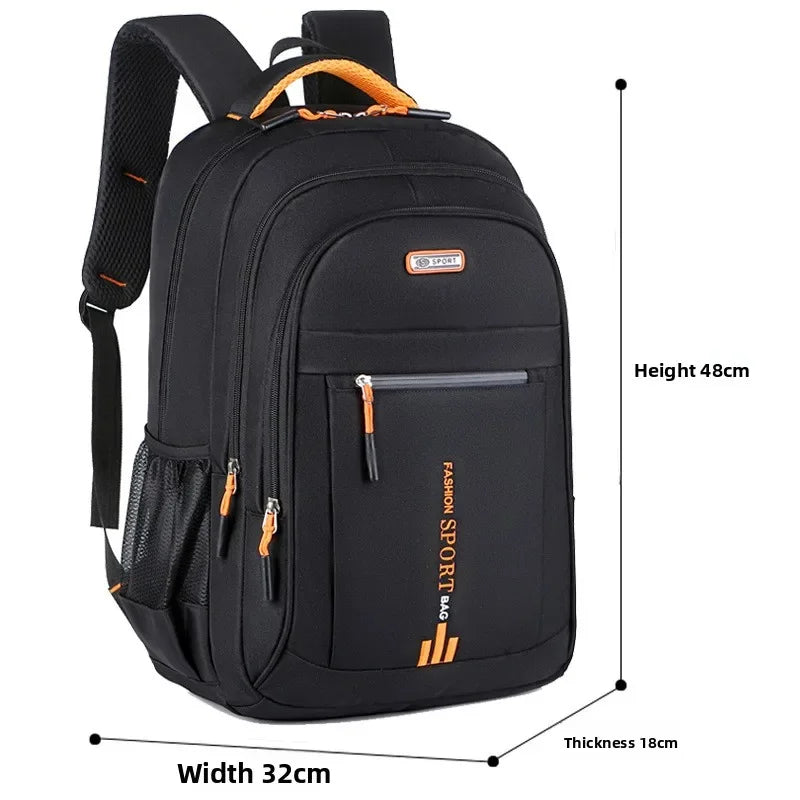 Zaino impermeabile in tessuto oxford con scomparto per laptop – foto 8