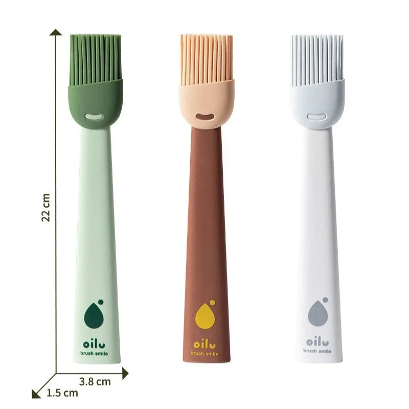 Spazzole in silicone per olio e barbecue, set da 2 o 3 – dettaglio 5