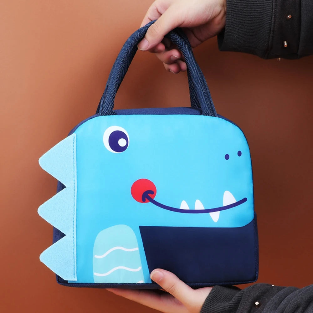 Borsa Termica Porta Pranzo per Bambini Fantasia Animali