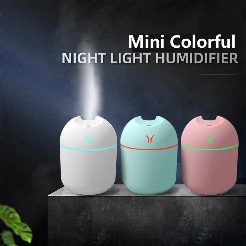 Umidificatore diffusore USB da 250 ml con luce a LED – foto 6