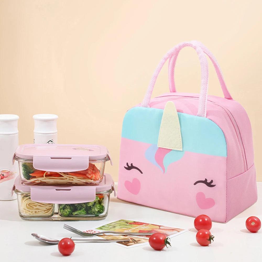 Borsa Termica Porta Pranzo per Bambini Fantasia Animali