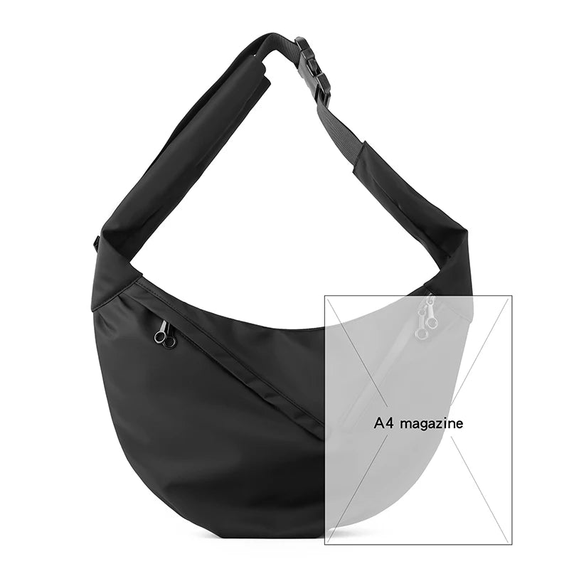 Borsa a tracolla da viaggio in nylon impermeabile – dettaglio 2
