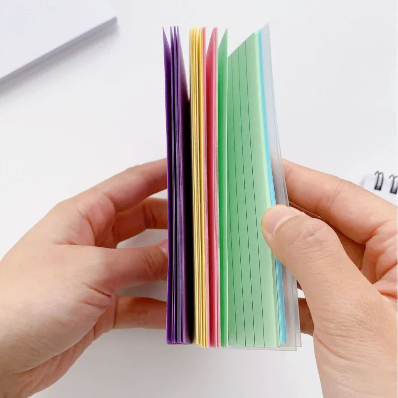 Blocco note a spirale con fogli strappabili colorati – foto 7
