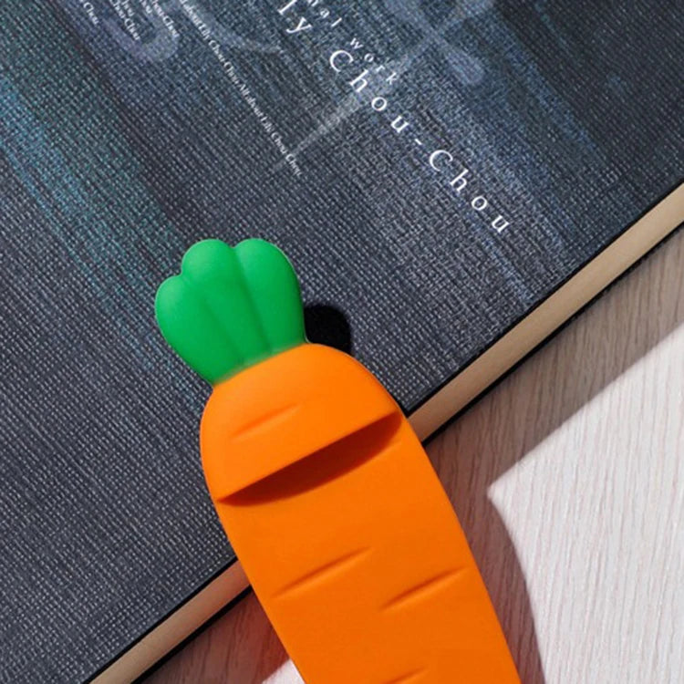 Segnalibro a forma di carota in plastica, set fino a 10 pezzi – foto 2