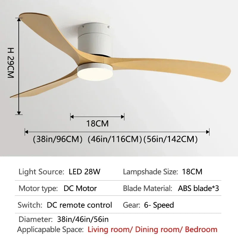 2025 46 pollici ventilatore da soffitto a pavimento basso luce moderna lama in ABS nero DC telecomando luci a – foto 9