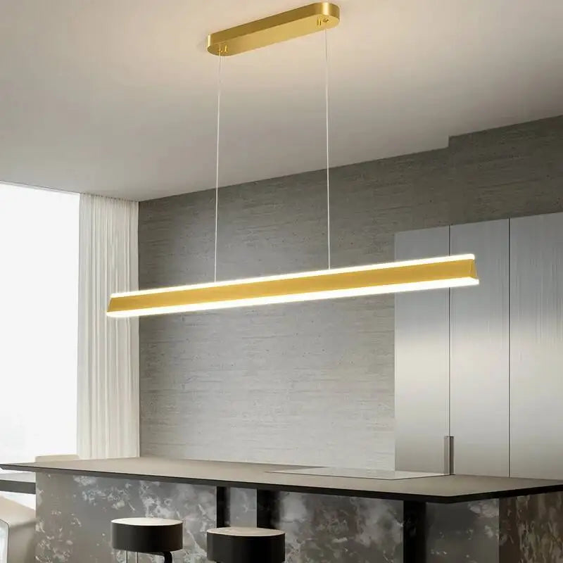 Lampadario LED minimalista da soffitto, 60-150 cm – dettaglio 3